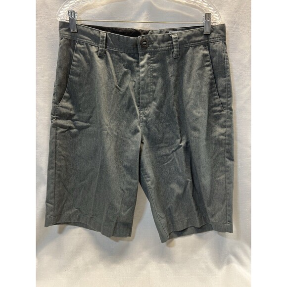 VOLCOM Frickin' Chino A091160 Men's Walking Skateboard Grey Shorts Sz. 33 - Picture 1 of 9